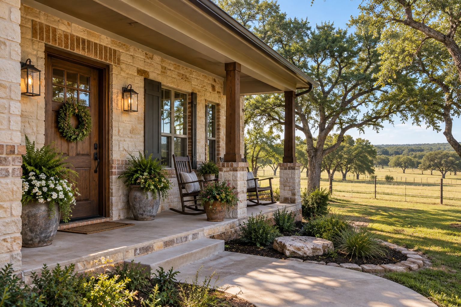 A Weatherford area home, illustrative
